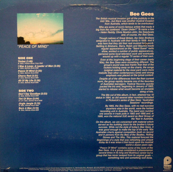 Bee Gees - Peace Of Mind