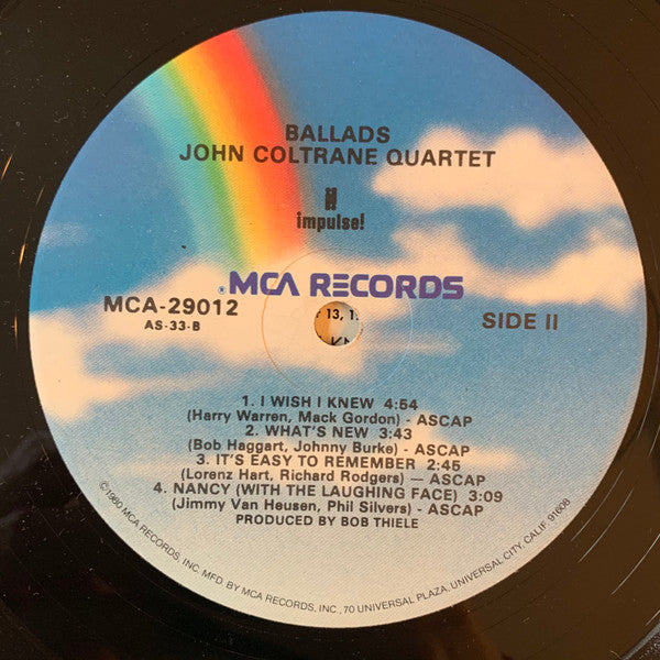 The John Coltrane Quartet - Ballads