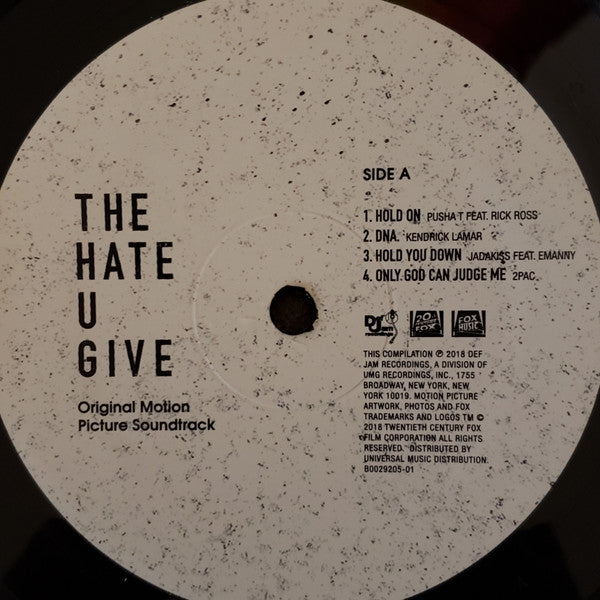 Various - The Hate U Give (Original Motion Picture Soundtrack) - 2018