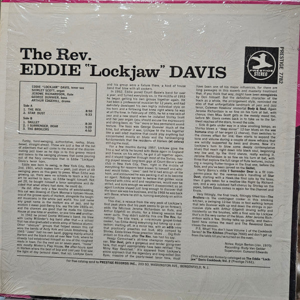 Eddie "Lockjaw" Davis - The Rev. 