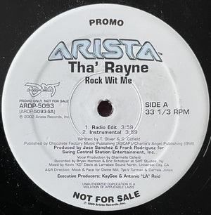 Tha' Rayne - Rock Wit Me (Promo) - 2002