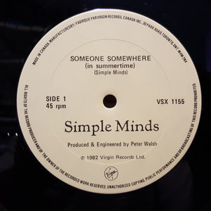 Simple Minds - Someone Somewhere (In Summertime) (Extended Remix) -
