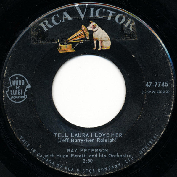 Ray Peterson - Tell Laura I Love Her / Wedding Day