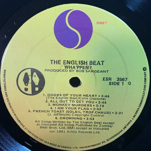 Beat (2), The - Wha'ppen - 1981