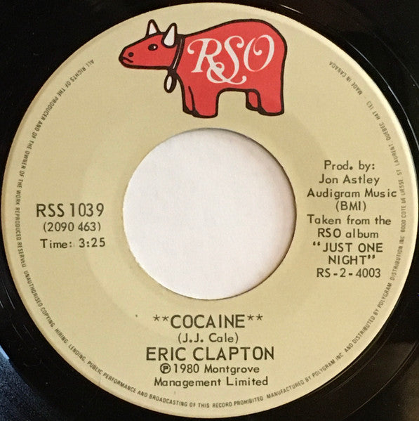 Eric Clapton - Cocaine /  Tulsa Time