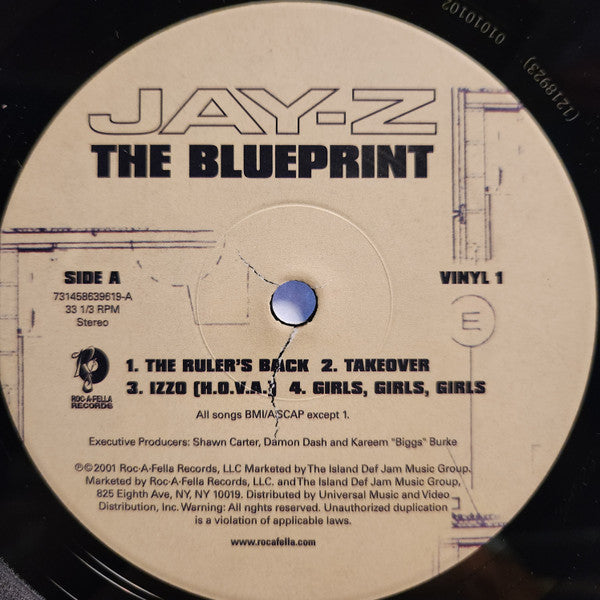 Jay-Z - The Blueprint - vinyl – Press Vinyl Cafe