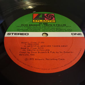 Dave Brubeck - Truth Is Fallen - 1972