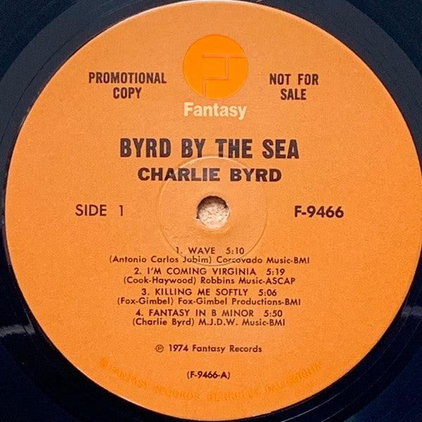 Charlie Byrd - Byrd By The Sea (Recorded Live At Concerts By The Sea) - 1974