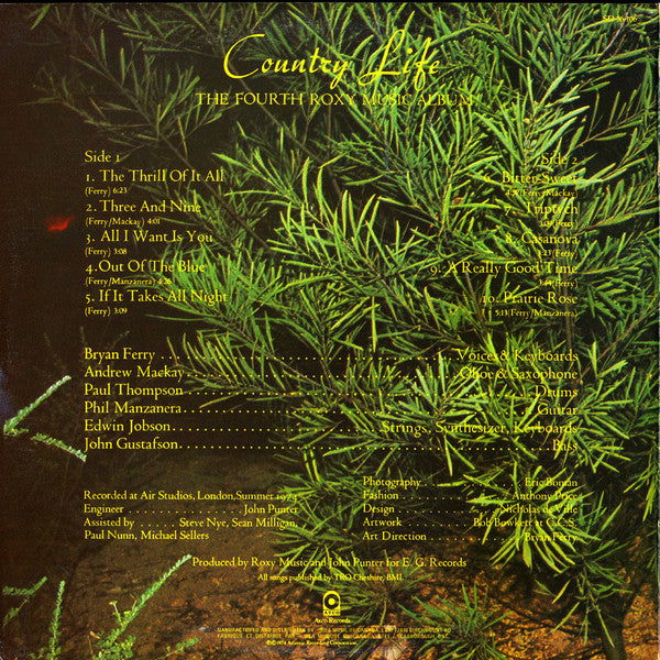 Roxy Music - Country Life -