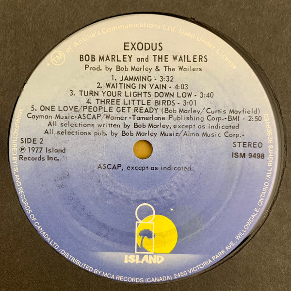 Bob Marley & The Wailers - Exodus