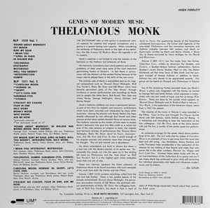 Thelonious Monk - Genius Of Modern Music (Volume One) - 2022