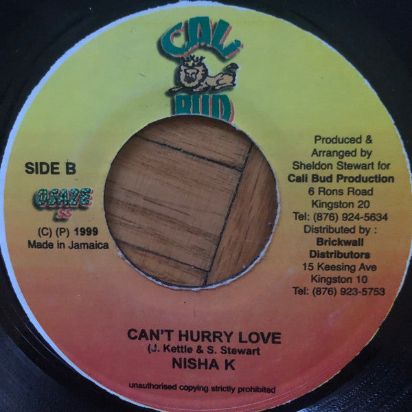New Product, Neisha K - Play Like a Pin Ball / Can't Hurry Love  -