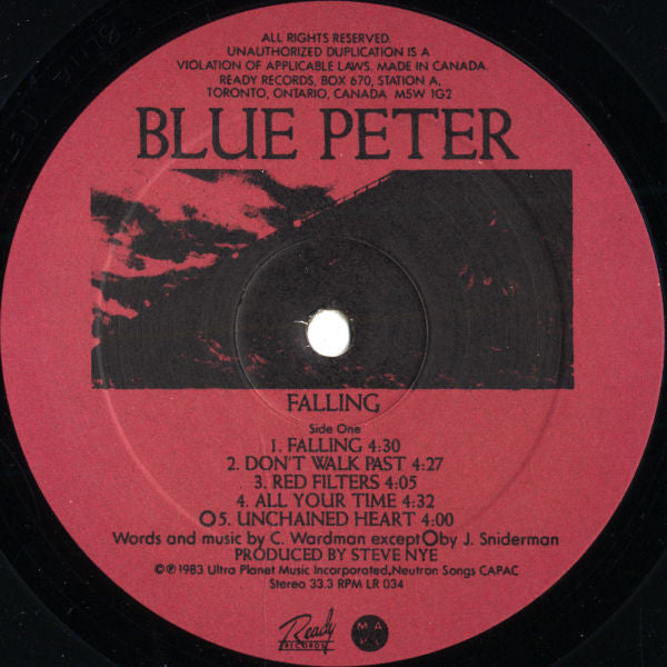 Blue Peter - Falling - 1983