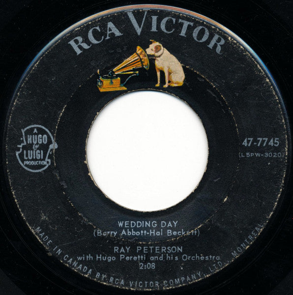 Ray Peterson - Tell Laura I Love Her / Wedding Day