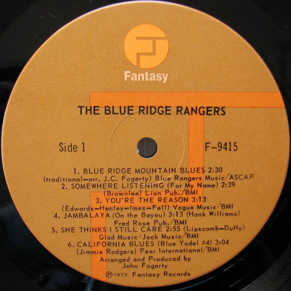 Blue Ridge Rangers - Blue Ridge Rangers - 1973