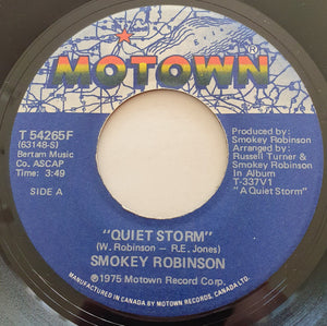 Smokey Robinson - Quiet Storm / A Sleep On My Love