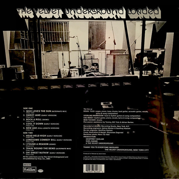 The Velvet Underground - Loaded (Alternate Version) Vinyl Record