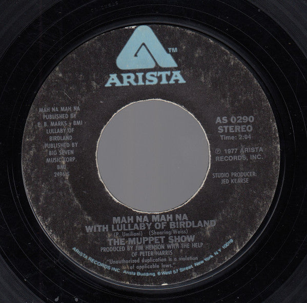 Muppets, The - Mahna Mahna / Sax And Violence - 1977