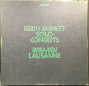 Keith Jarrett - Solo Concerts: Bremen / Lausanne - 1979