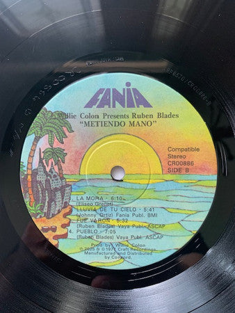 Willie Colón - Metiendo Mano! - vinyl – Press Vinyl Cafe