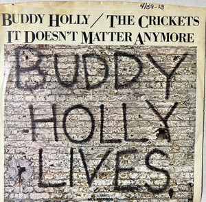 Buddy Holly / Crickets (2), The - It Doesn't Matter Any More - 1978