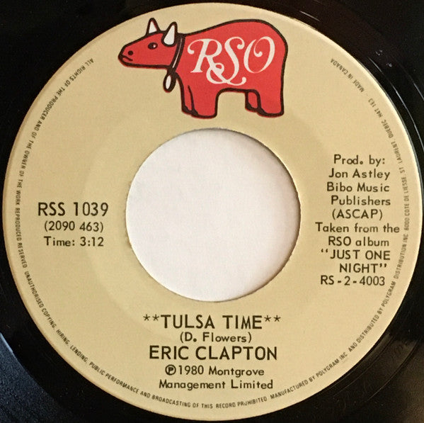 Eric Clapton - Cocaine /  Tulsa Time