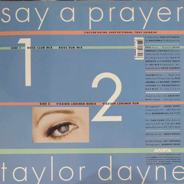 Taylor Dayne - Say A Prayer - 1995
