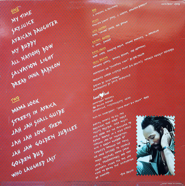 Big Youth - The Chanting Dread Inna Fine Style - 1982