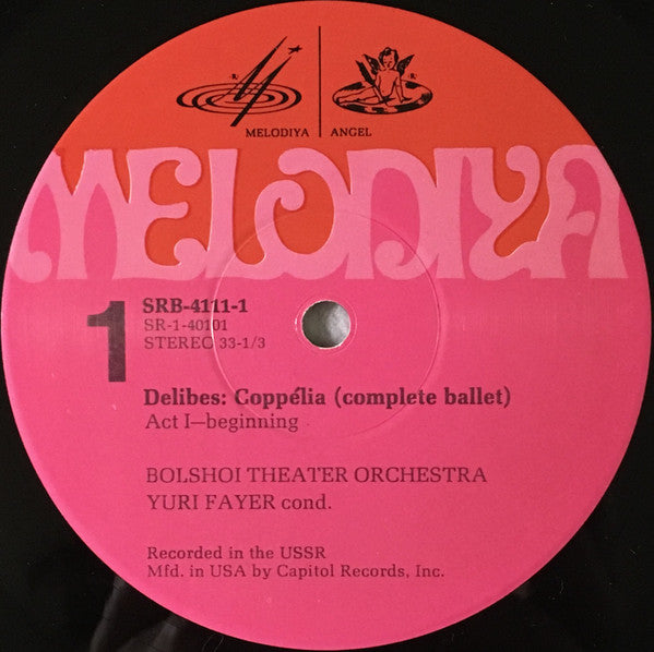 Léo Delibes, Юрий Файер, Bolshoi Theatre Orchestra - Coppélia (Complete Ballet) -