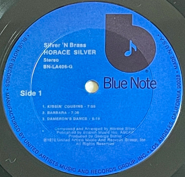 Horace Silver - Silver ‘N Brass - 1975