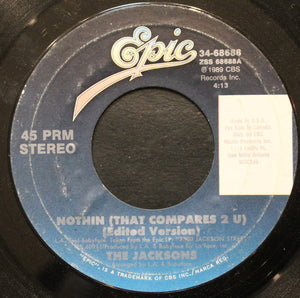 Jacksons, The - Nothin (That Compares 2 U) (Edited Version) - 1989