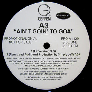 Alabama 3 - Ain't Goin' To Goa - 1997