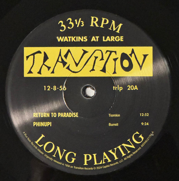 Doug Watkins - Watkins At Large - 2024