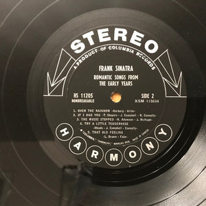 Frank Sinatra - Romantic Songs From The Early Years - 1967
