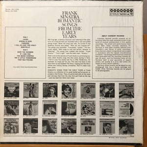 Frank Sinatra - Romantic Songs From The Early Years - 1967