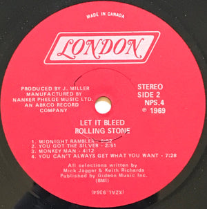 Rolling Stones, The - Let It Bleed -