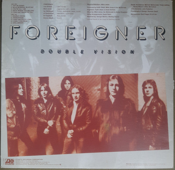 Foreigner - Double Vision - 1978