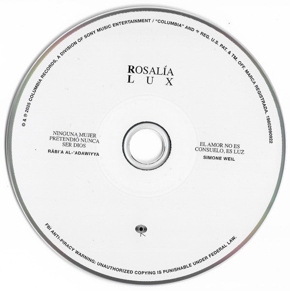 Rosalía - Lux - 2025