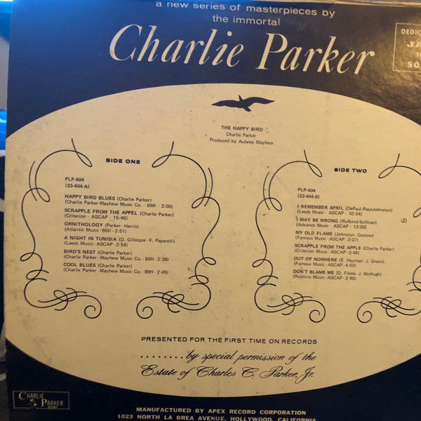 Charlie Parker - The Happy "Bird" -