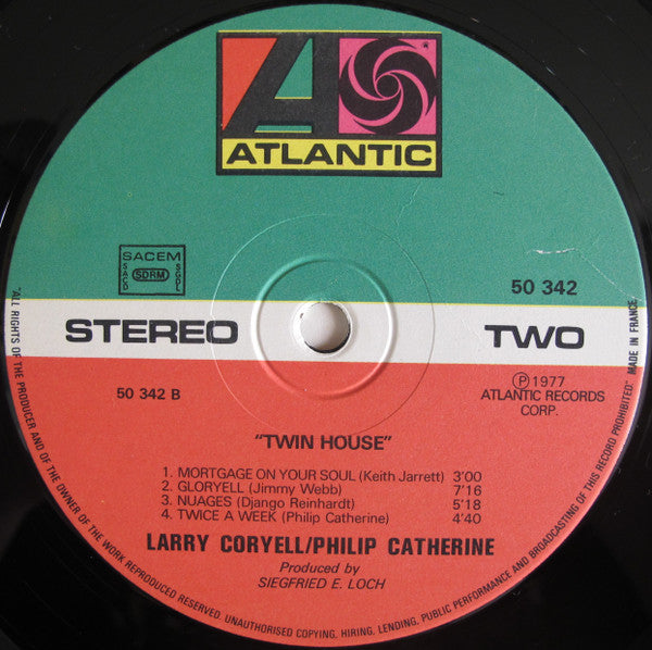 Larry Coryell - Twin-House Vinyl Record