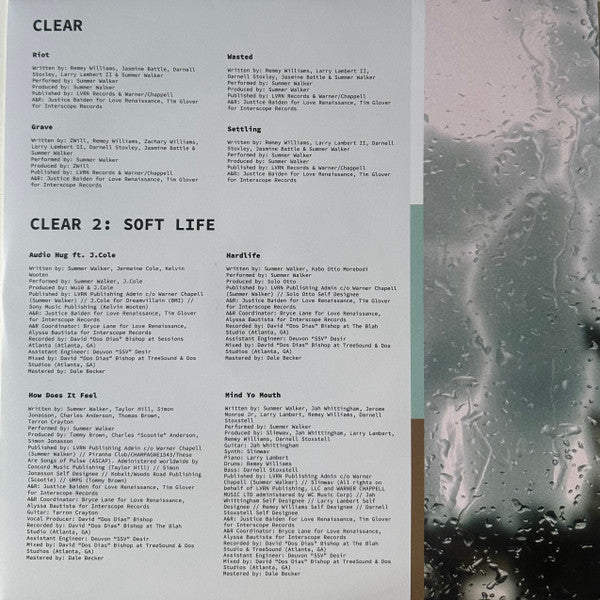 Summer Walker - Clear: The Series - 2023