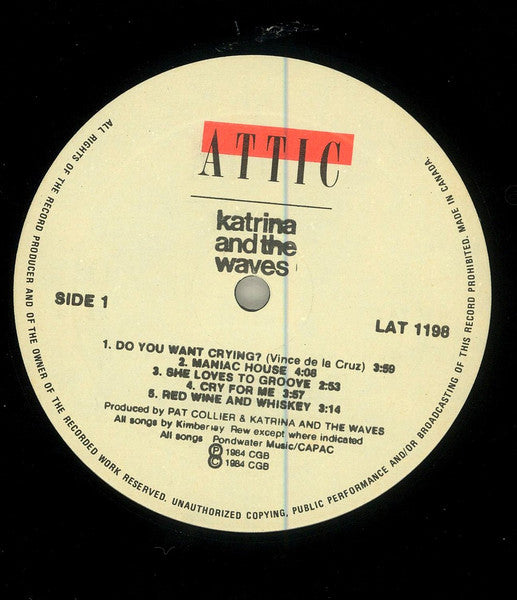 Katrina And The Waves - Katrina And The Waves 2 - 1984