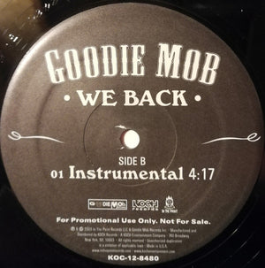 Goodie Mob - We Back Vinyl Record