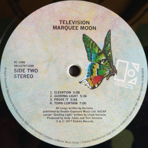 Television - Marquee Moon - 2022
