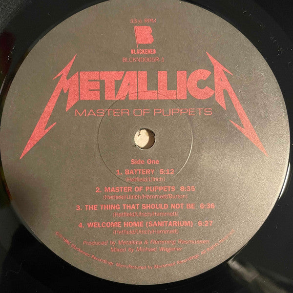 Metallica - Master Of Puppets - 2022