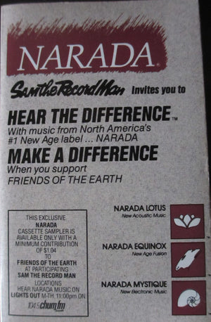 Various - Hear The Difference With Narada - 1990
