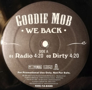 Goodie Mob - We Back Vinyl Record