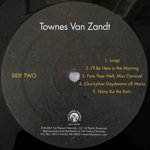 Townes Van Zandt - Townes Van Zandt Vinyl Record