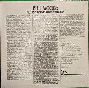 Phil Woods And His European Rhythm Machine - Phil Woods And His European Rhythm Machine - 1976