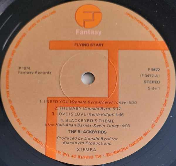 BLACKBYRDS - Flying Start [Vinyl] - Amazon.com Music